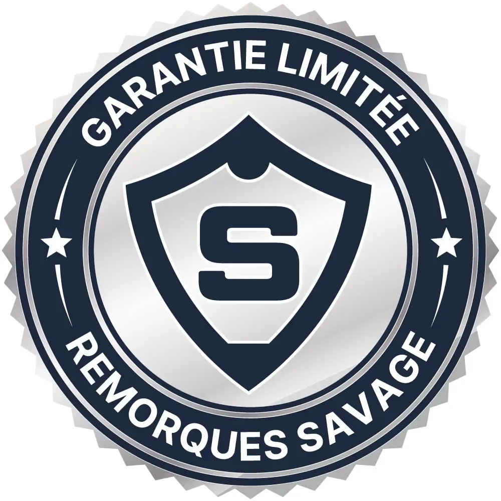 Badge de garantie Remorques Savage