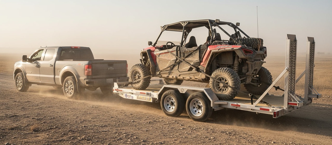 Remorque BALDUR CH plateforme pour voiture en aluminium