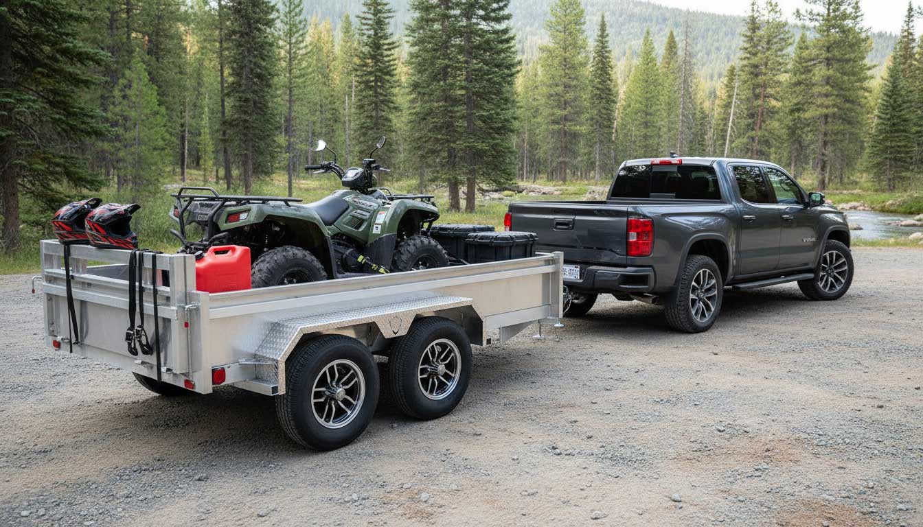 WALKYRIE utilis&eacute;e pour le transport de VTT